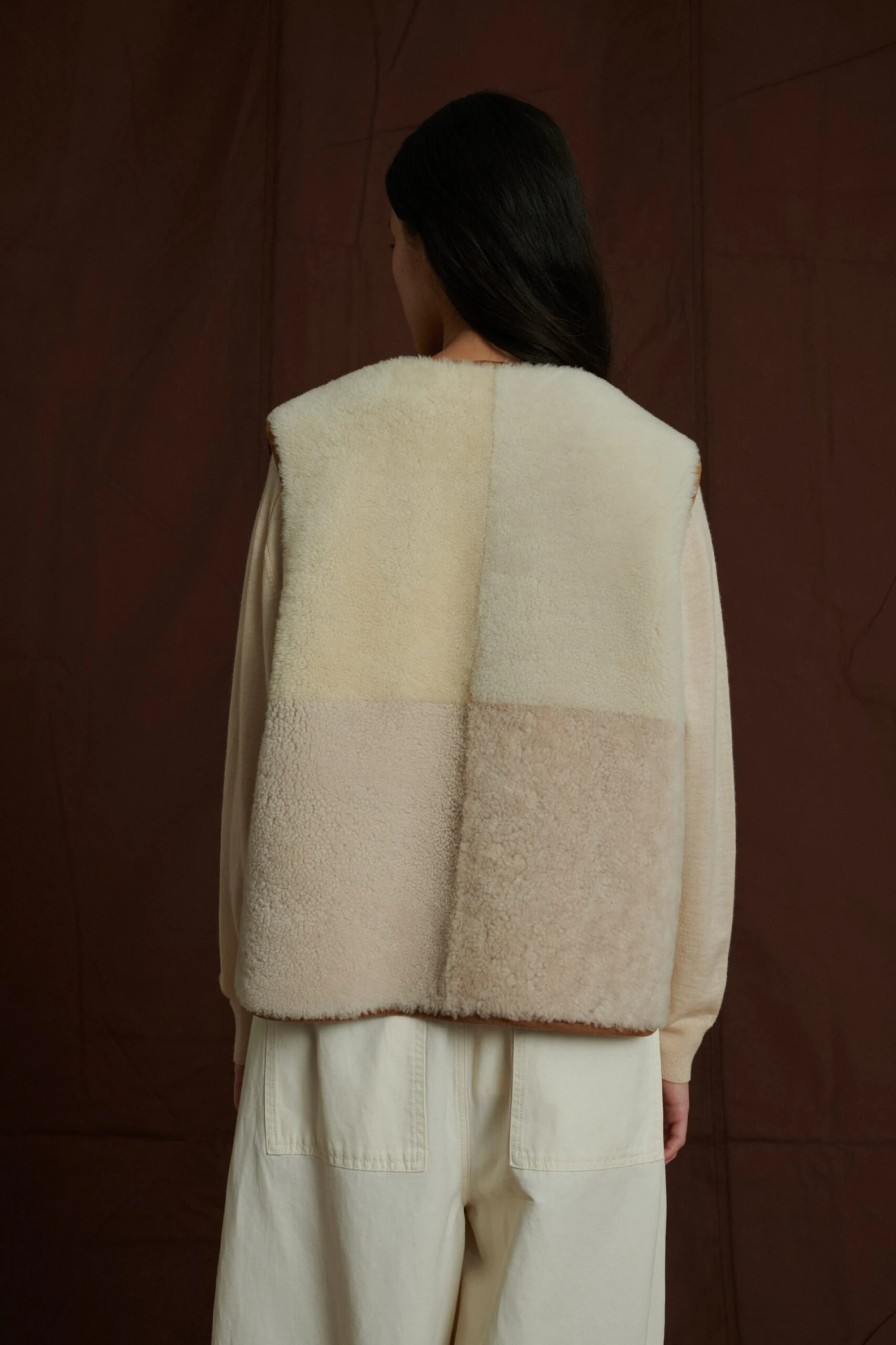 Soeur GILET RÉVERSIBLE SANS MANCHES VINH 2 Soeur GILET RÉVERSIBLE SANS MANCHES VINH – Image 2