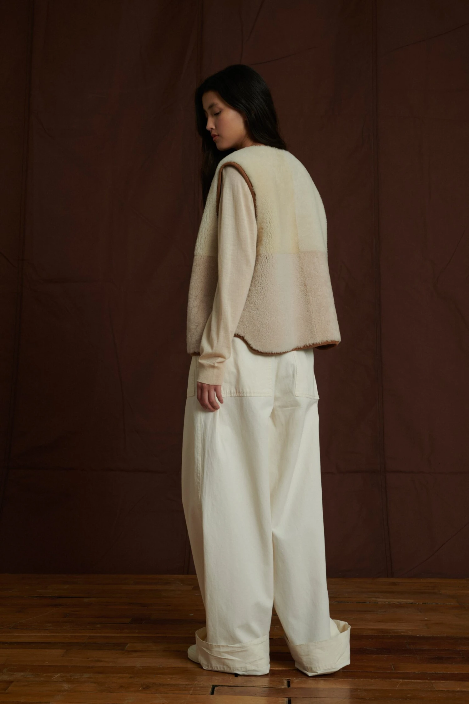 Soeur GILET RÉVERSIBLE SANS MANCHES VINH 4 Soeur GILET RÉVERSIBLE SANS MANCHES VINH – Image 4