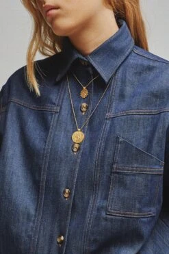 Soeur Médaille DOMITILLE II -Vêtements Pour Femmes LOOK16 MEDAILLE DOMI3 DOMI2 CHAINE2 CHAINE1 27393trame